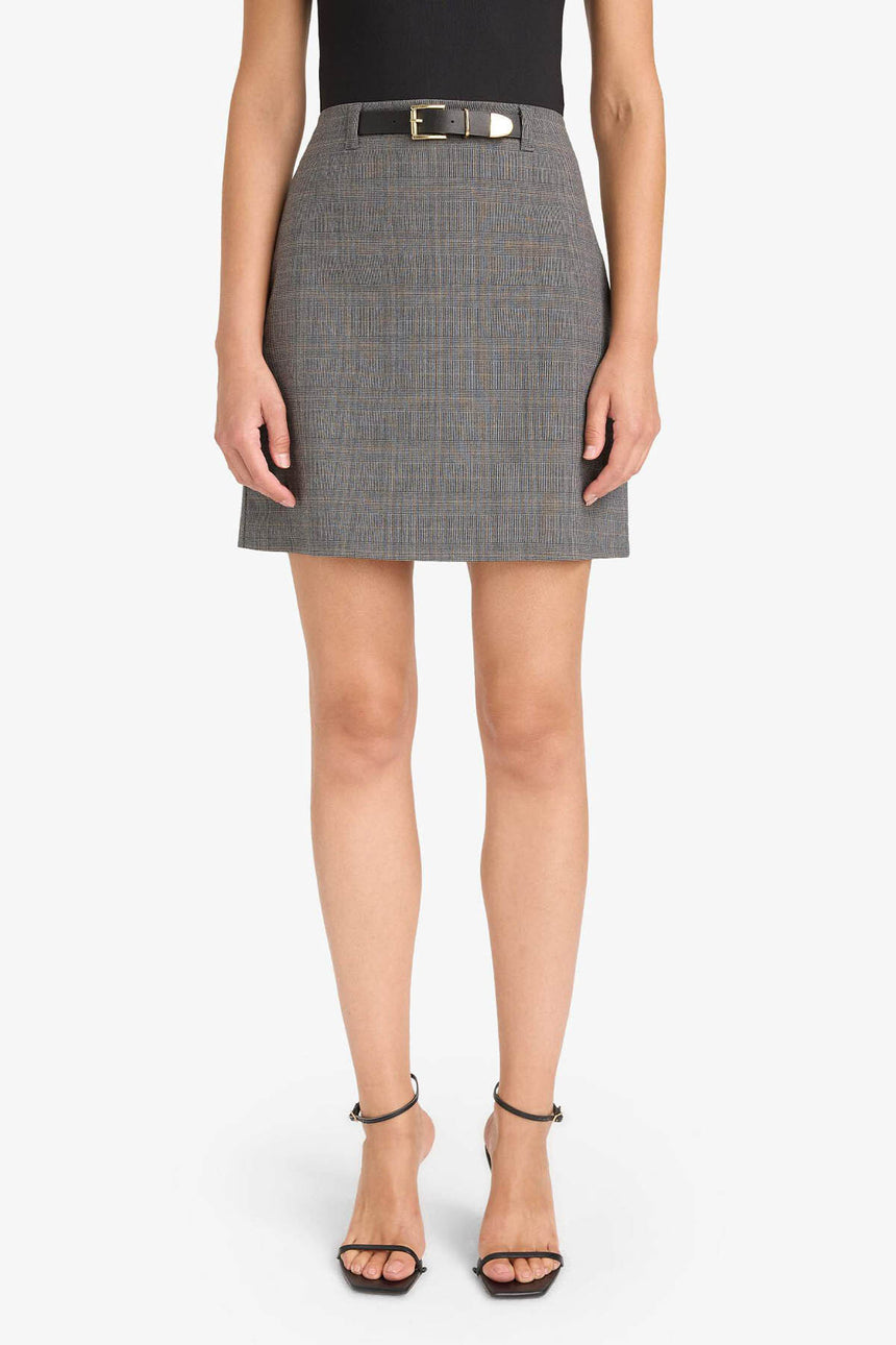 Defacto Kadın Woven Skirt D3062AX - Gri