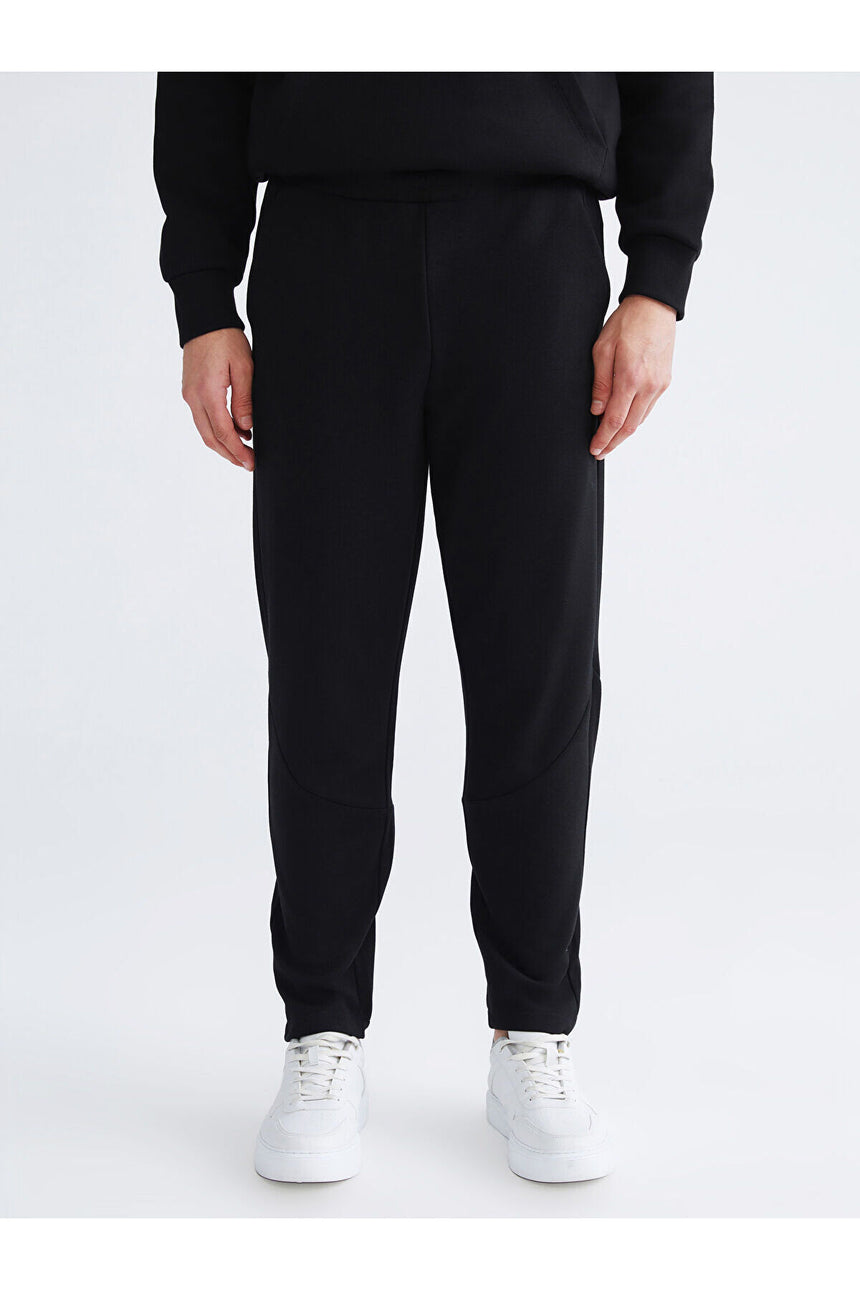 LCW ERKEK W5AC69K8 PNT,A-FLEECE PNT - Siyah