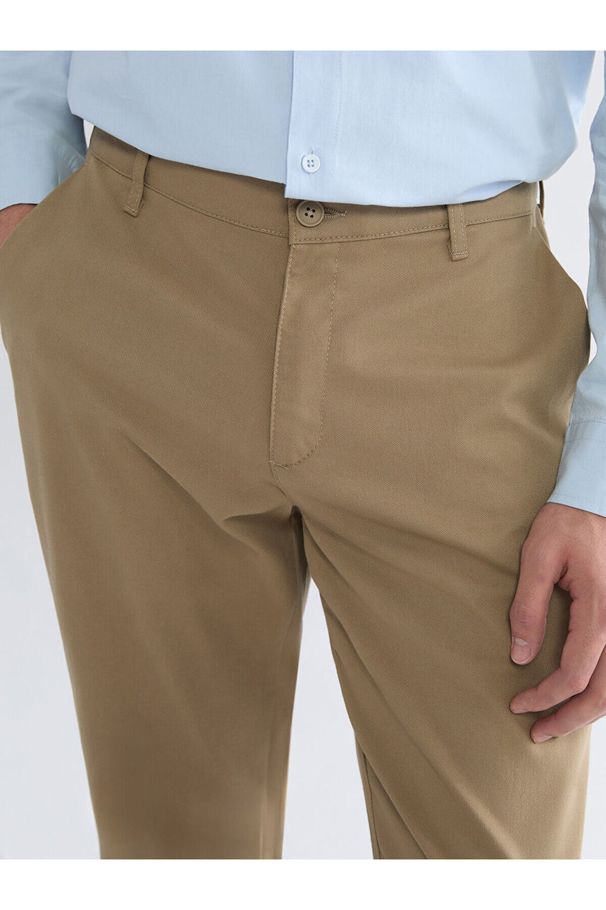 LCW ERKEK W5LS59Q8 PNT,JUMBO - Koyu Bej
