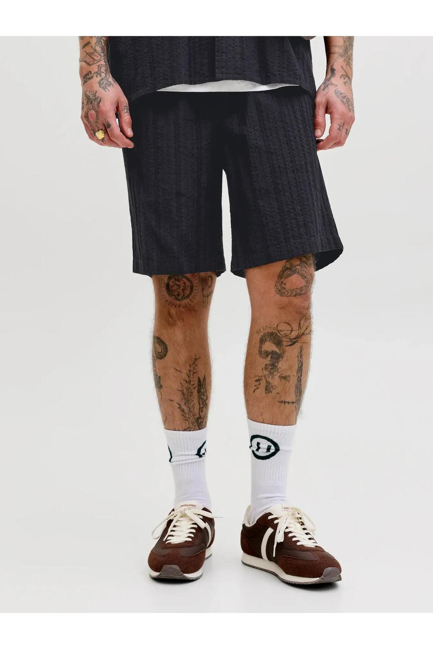 JACK&JONES JPSTJAIDEN TYSON JOGGER SHORT 12289531 - Siyah