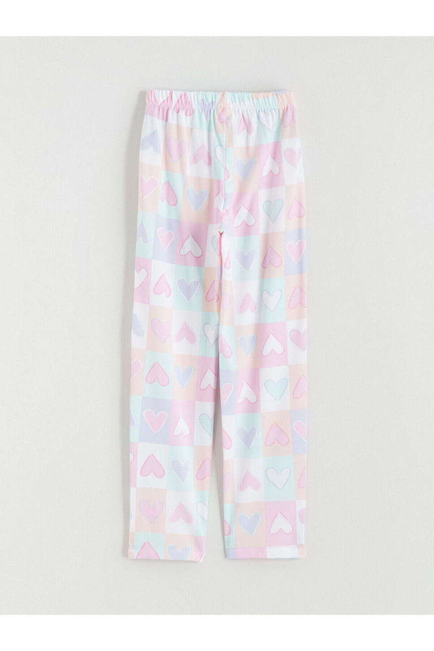 LC Waikiki Çocuk Pijama Takımı S66889B4 - Beyaz