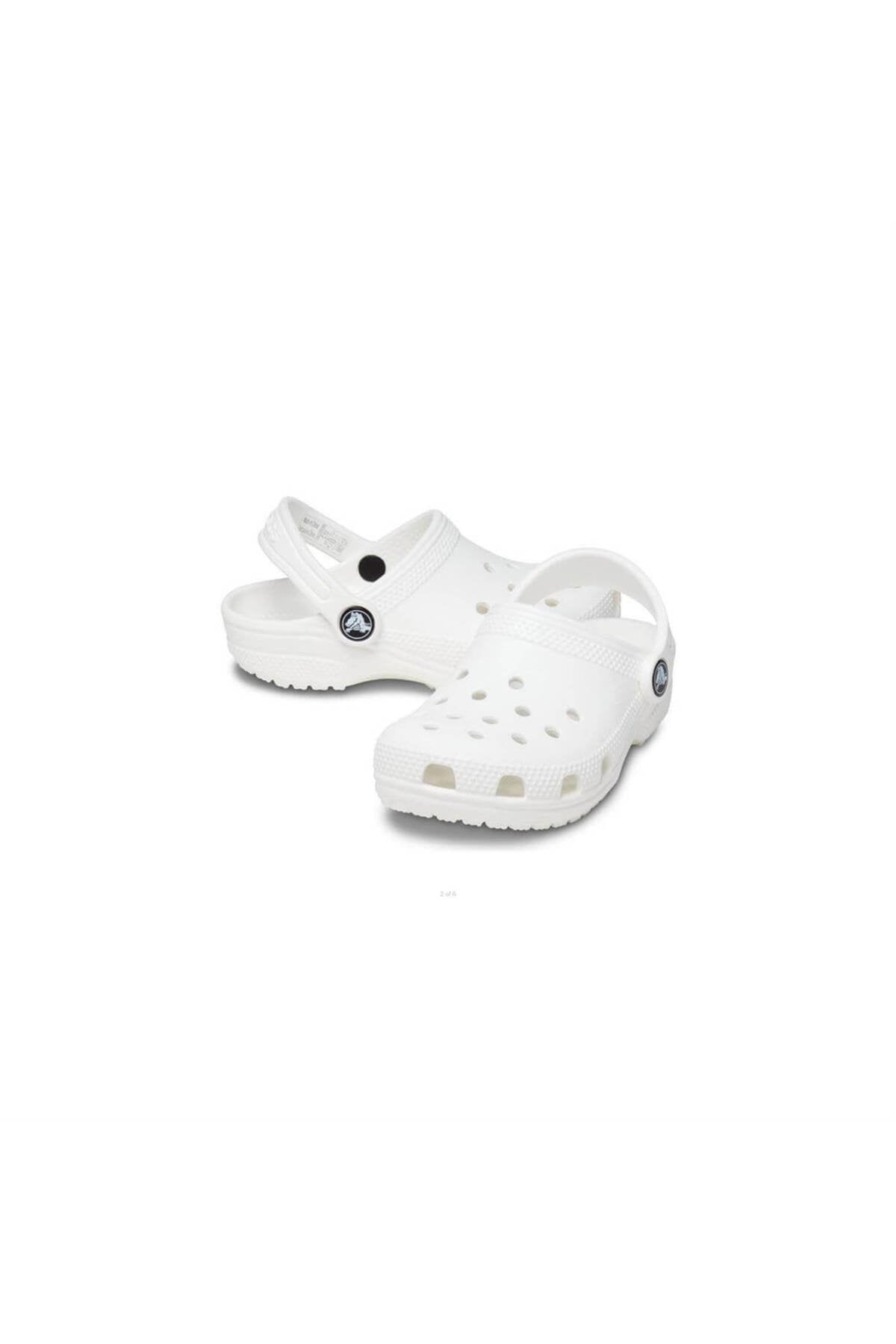 Crocs Classic Clog Çocuk Terlik 206990 - Beyaz