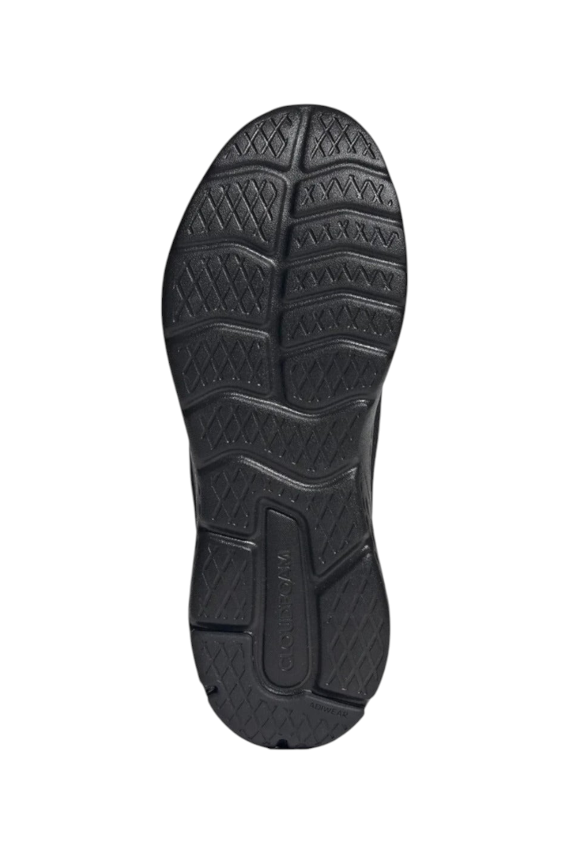 Sporline adidas Cloudfoam Move erkek sneaker siyah tekstil ayakkabı taban görünümü