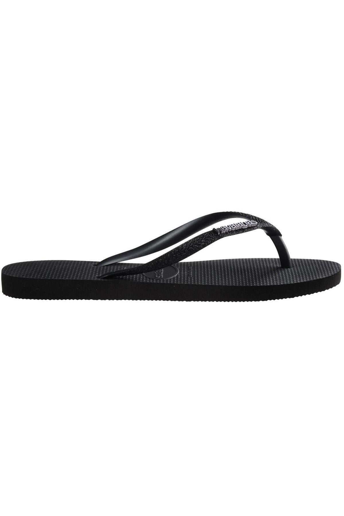 Havaianas Slim Glitter 4146975 Kadın Terlik - Siyah