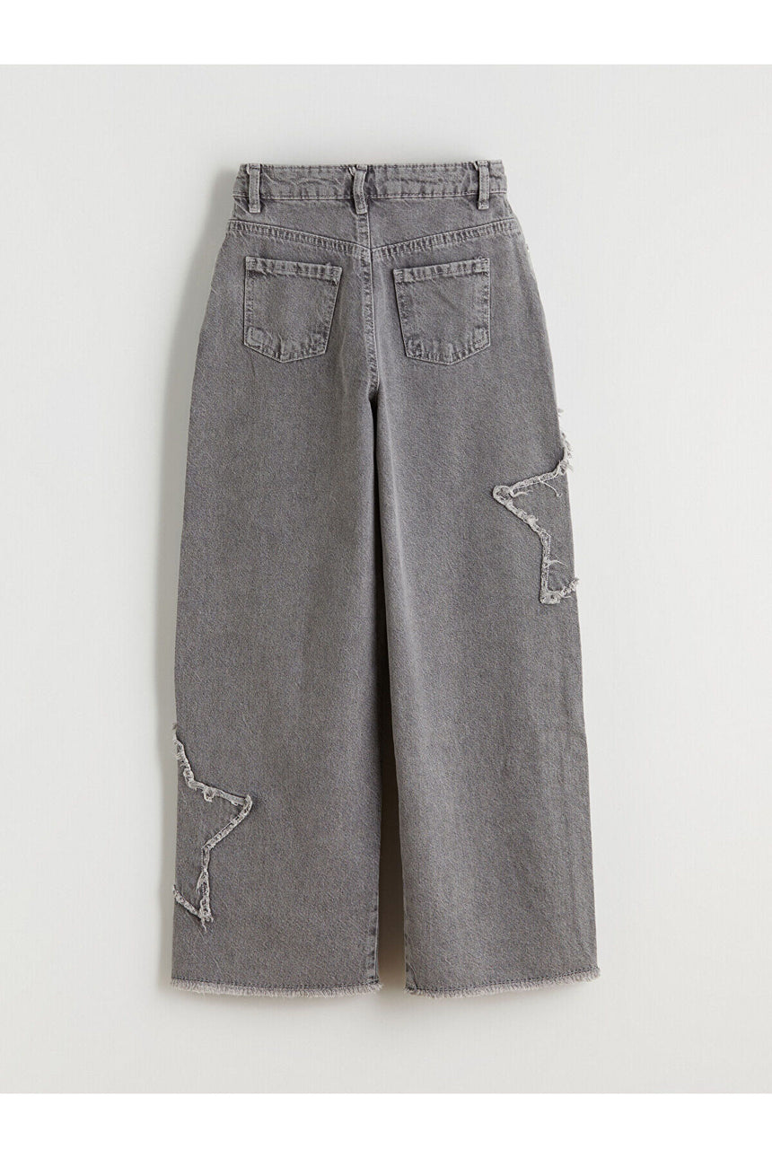 LC Waikiki Çocuk Jean Pantolon W5IQ37AD - Gri