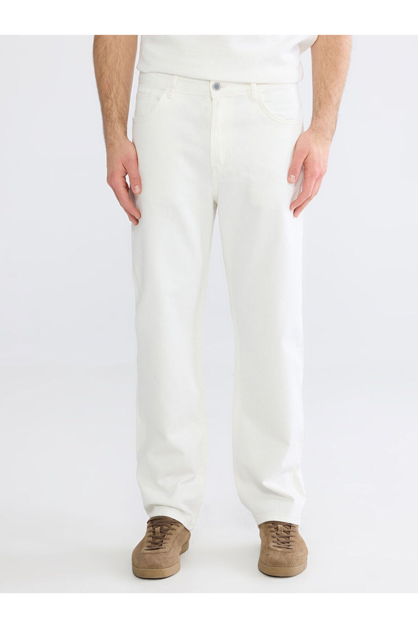 LCW ERKEK S6BQ90D8 PNT,X-BAGGY-BLUEPINK - Beyaz/ Kırık Beyaz