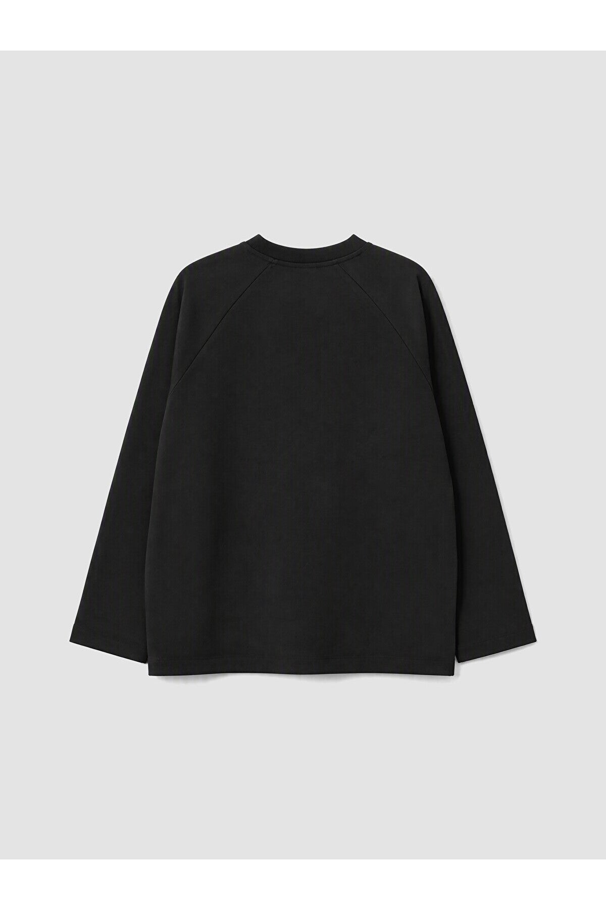 LC Waikiki Kadın Sweatshirt Tunik W6U726D8 - Siyah