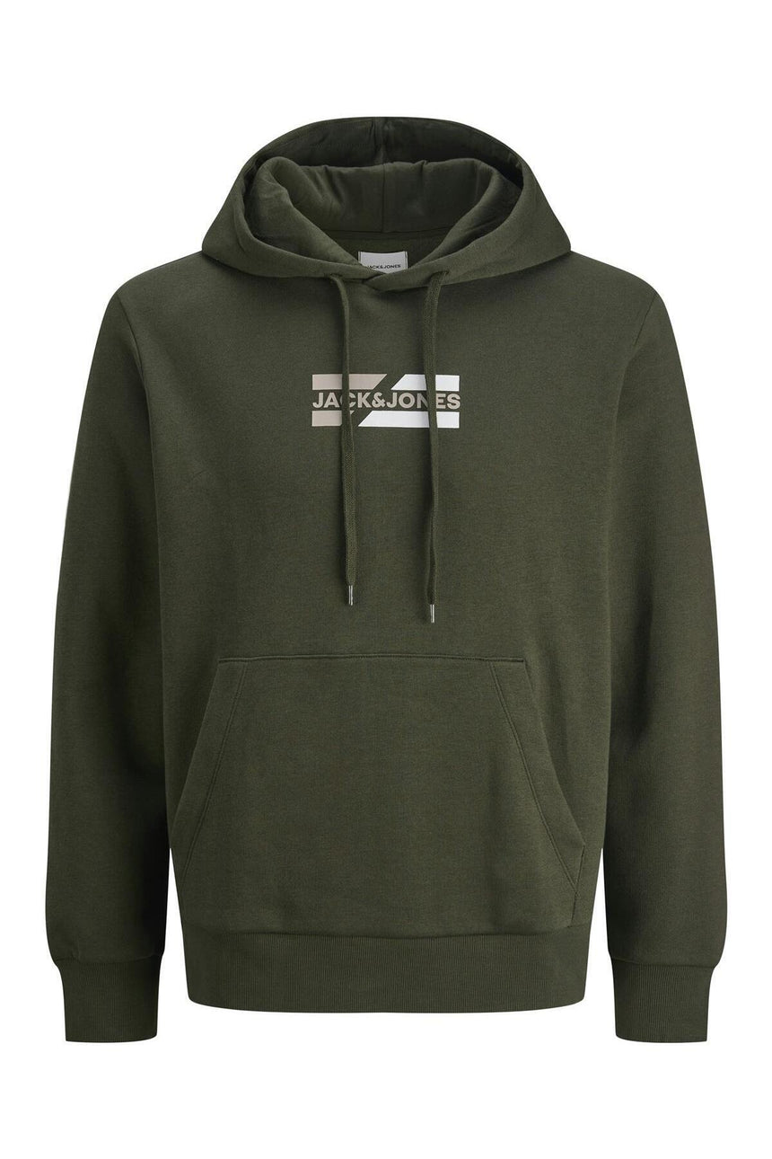 JACK&JONES SWEAT 12268422 - Koyu Yeşil