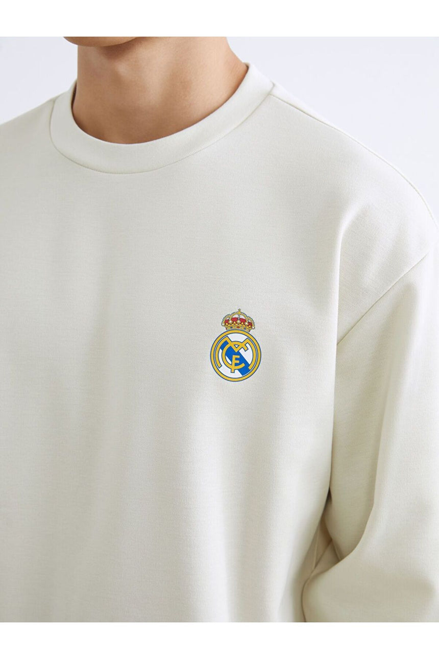 LC Waikiki Erkek Sweatshirt W5JV36B8 - Açık Gri