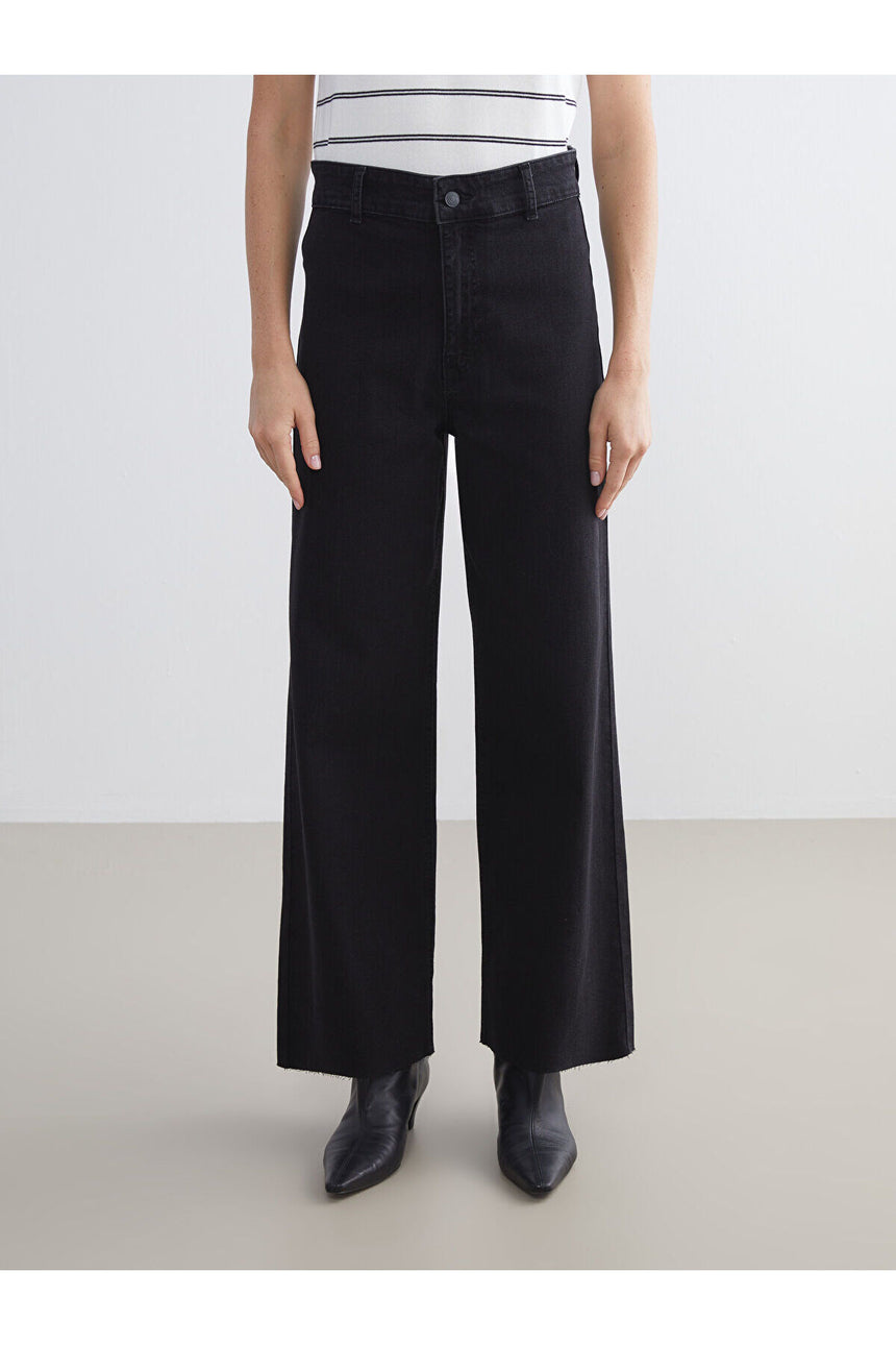 LC Waikiki Kadın Jean Pantolon W5DD03M8 - Siyah
