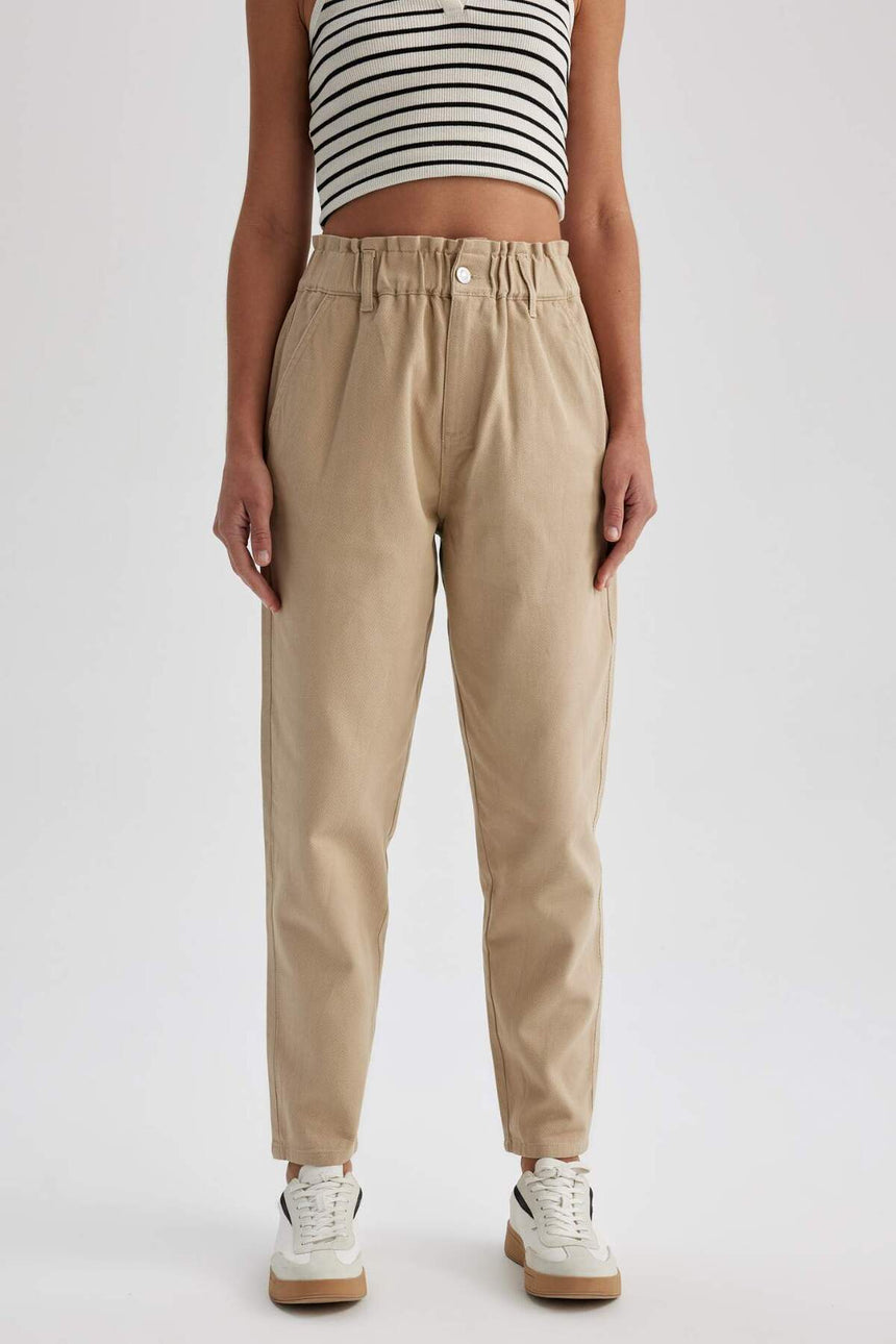 Defacto Kadın Trousers S2790Az - Kum Beji