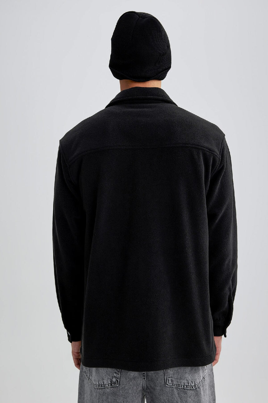 Defacto Erkek Long Sleeve Shirt A4782Ax - Siyah
