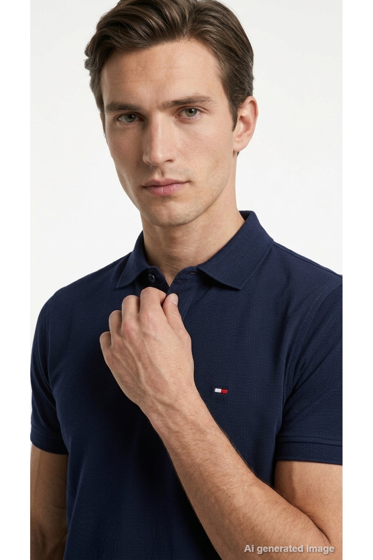 Tommy Hilfiger Core 1985 Regular Erkek Polo T-Shirt MW0MW26881 - Koyu Lacivert