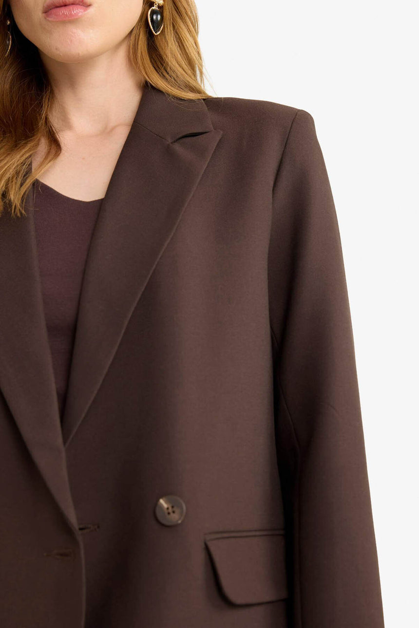 Defacto Kadın Blazer & Vest E7732AX - Kahverengi