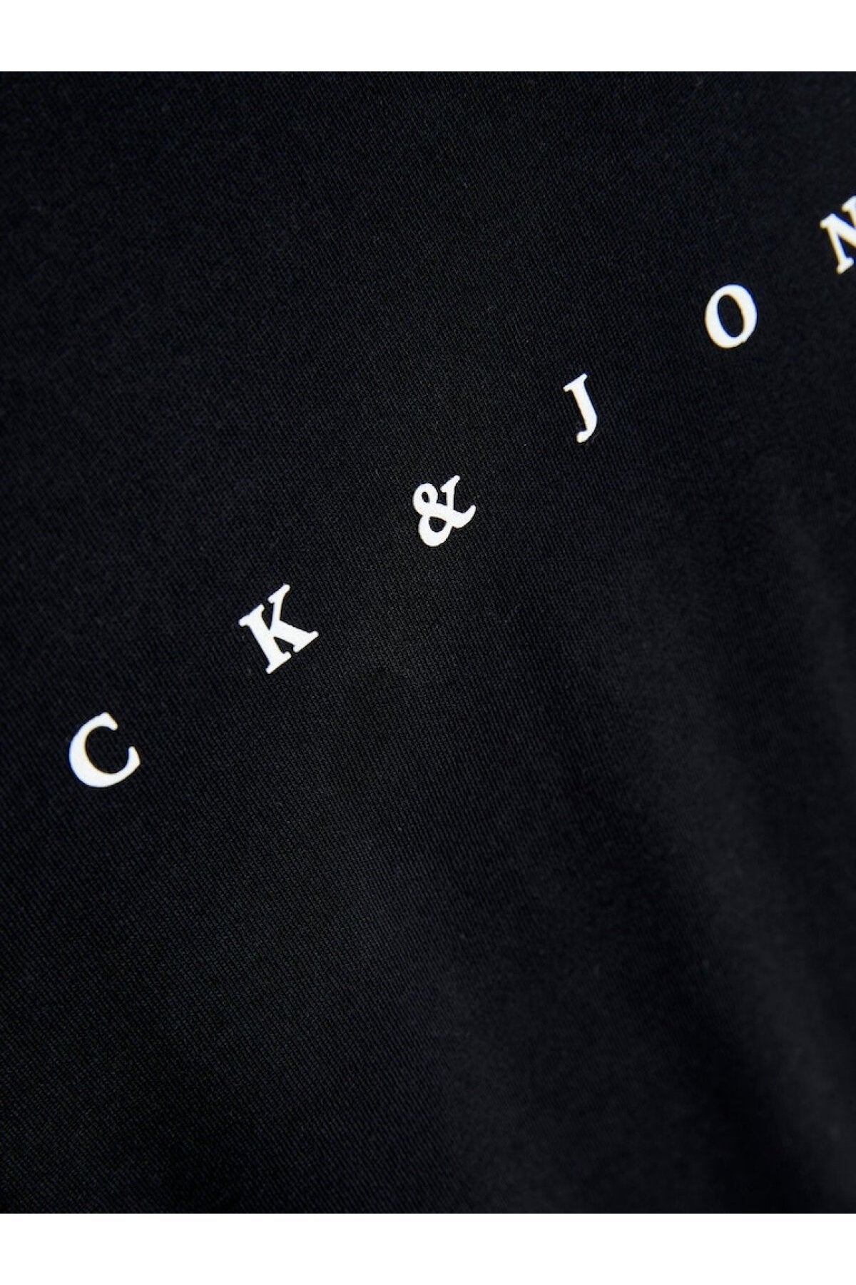 Jack & Jones Erkek T-Shirt 12234746 - Siyah
