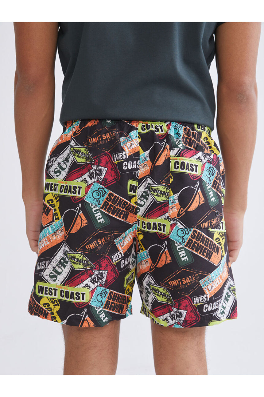 LC Waikiki Erkek Deniz Şortu S6FT67B8 - Siyah
