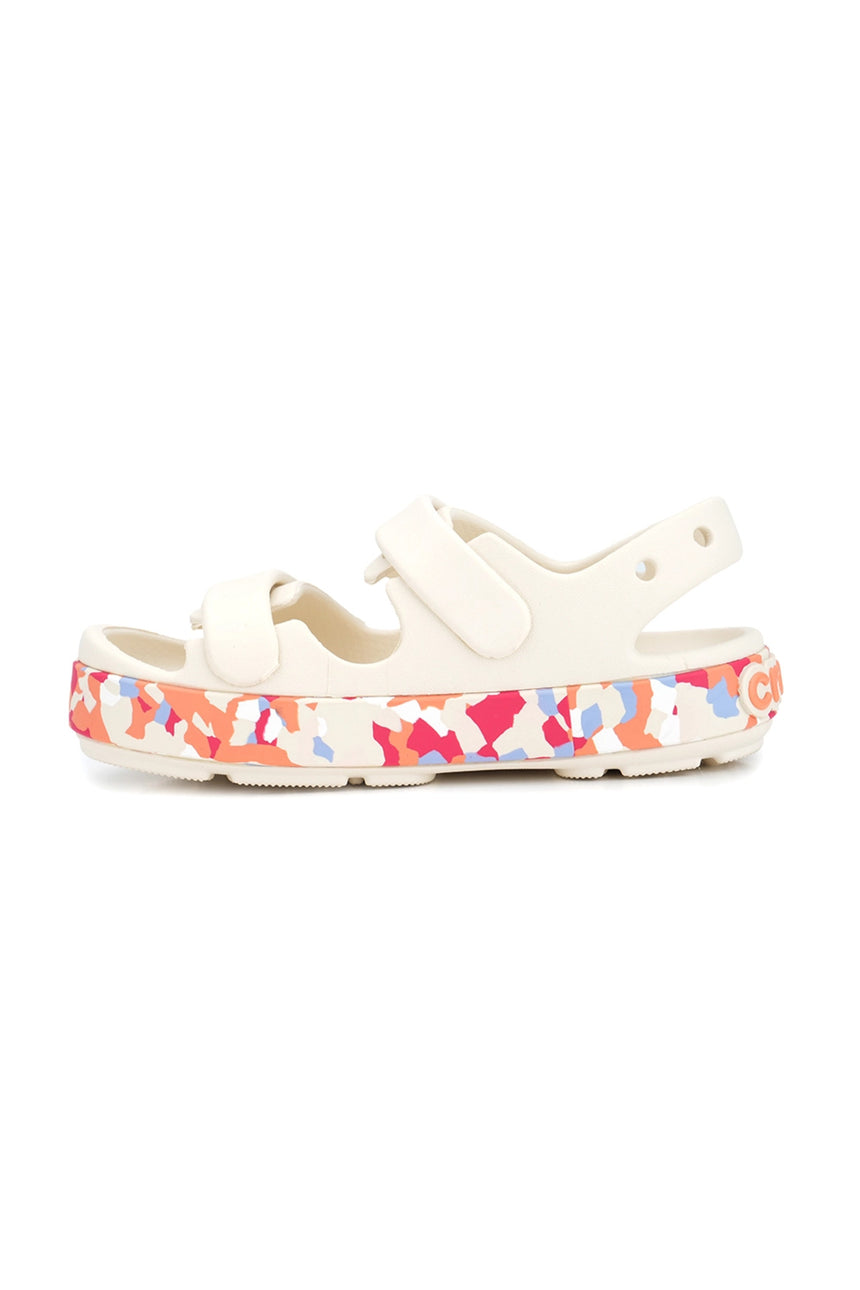 Crocs Crbndcruiserglwconfettibandsdk 212527 Unisex Terlik - Kırık Beyaz Açık Pembe