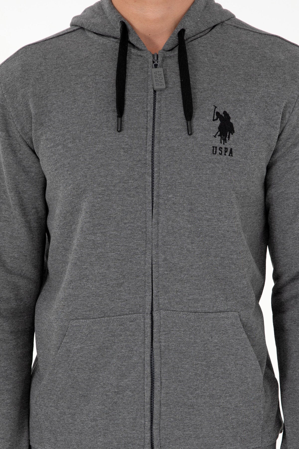 U.S. Polo Assn. Erkek Hırka 1926835 - Antrasit