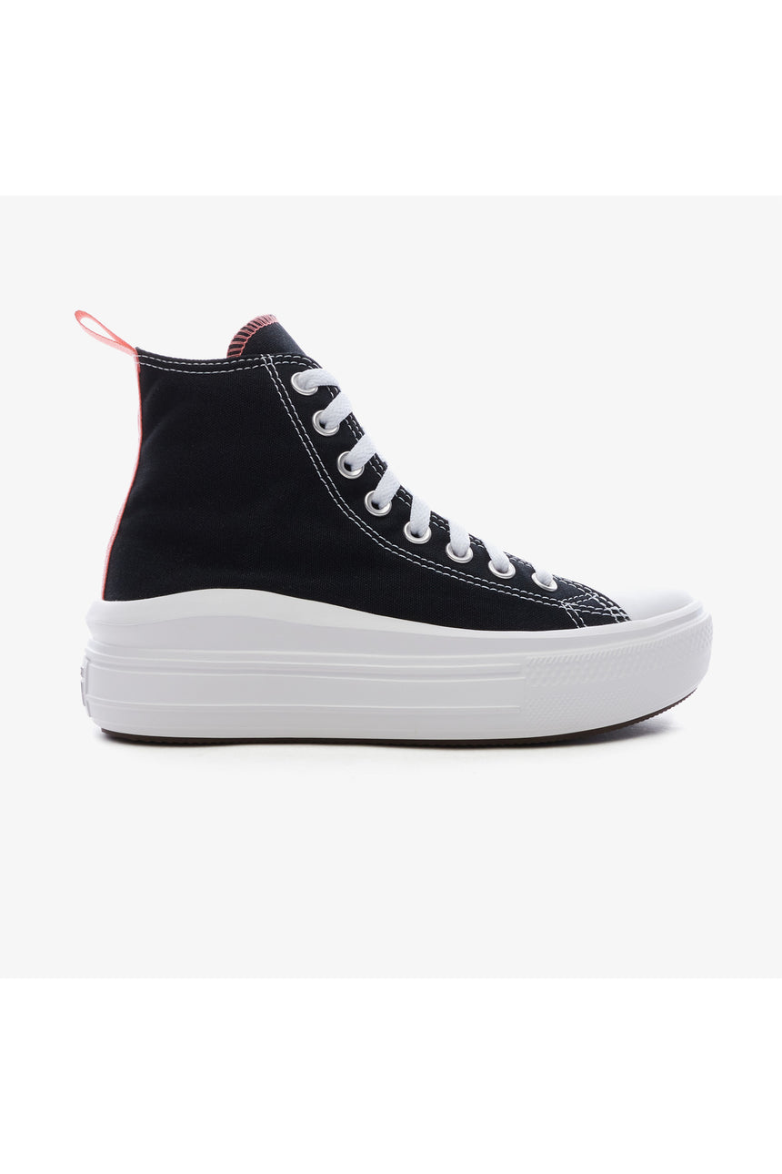 CONVERSE CHUCK TAYLOR ALL STAR MOVE PLATFORM CANVAS 271716C.001 - Siyah/Pembe