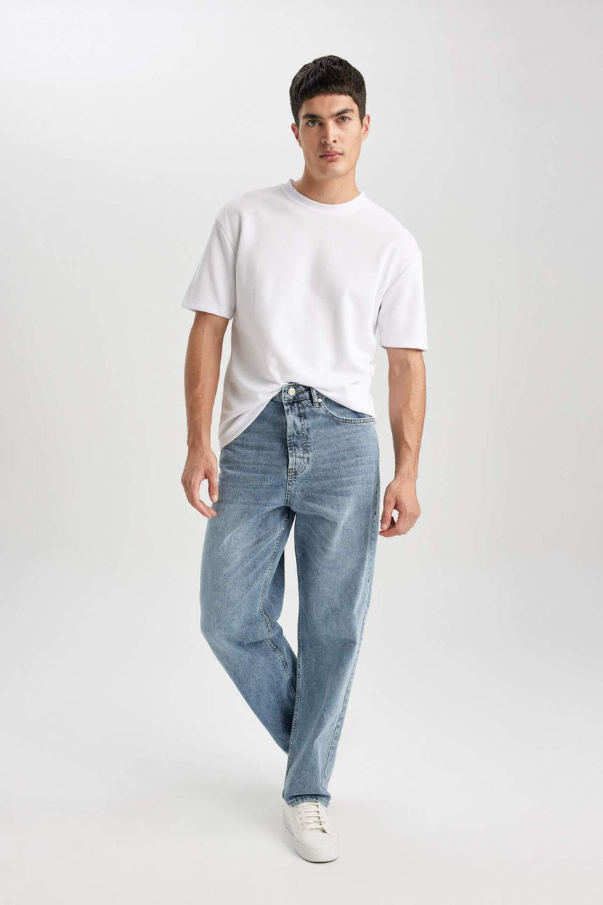 DeFacto Erkek Jean Pantolon B3926AX - Açık Mavi