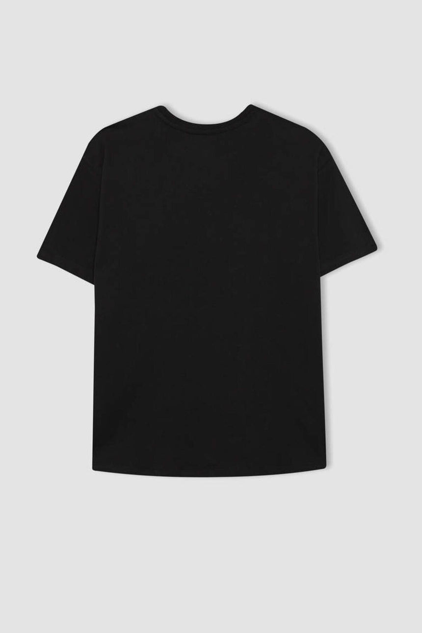 Defacto Kadın Short Sleeve T-Shirt B1161Ax - Siyah