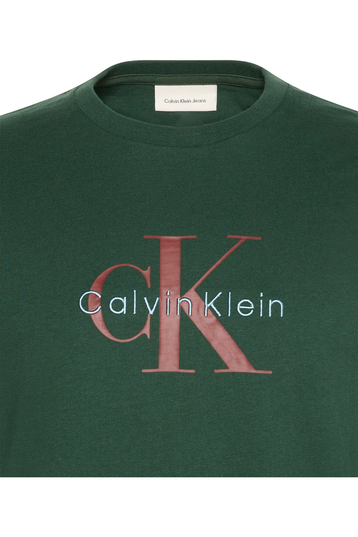 Calvin Klein Hero Monologo Erkek T-Shirt LV04RB862G - Yeşil