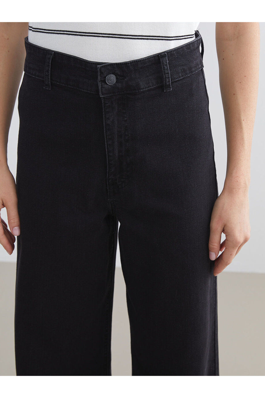 LC Waikiki Kadın Jean Pantolon W5DD03M8 - Siyah