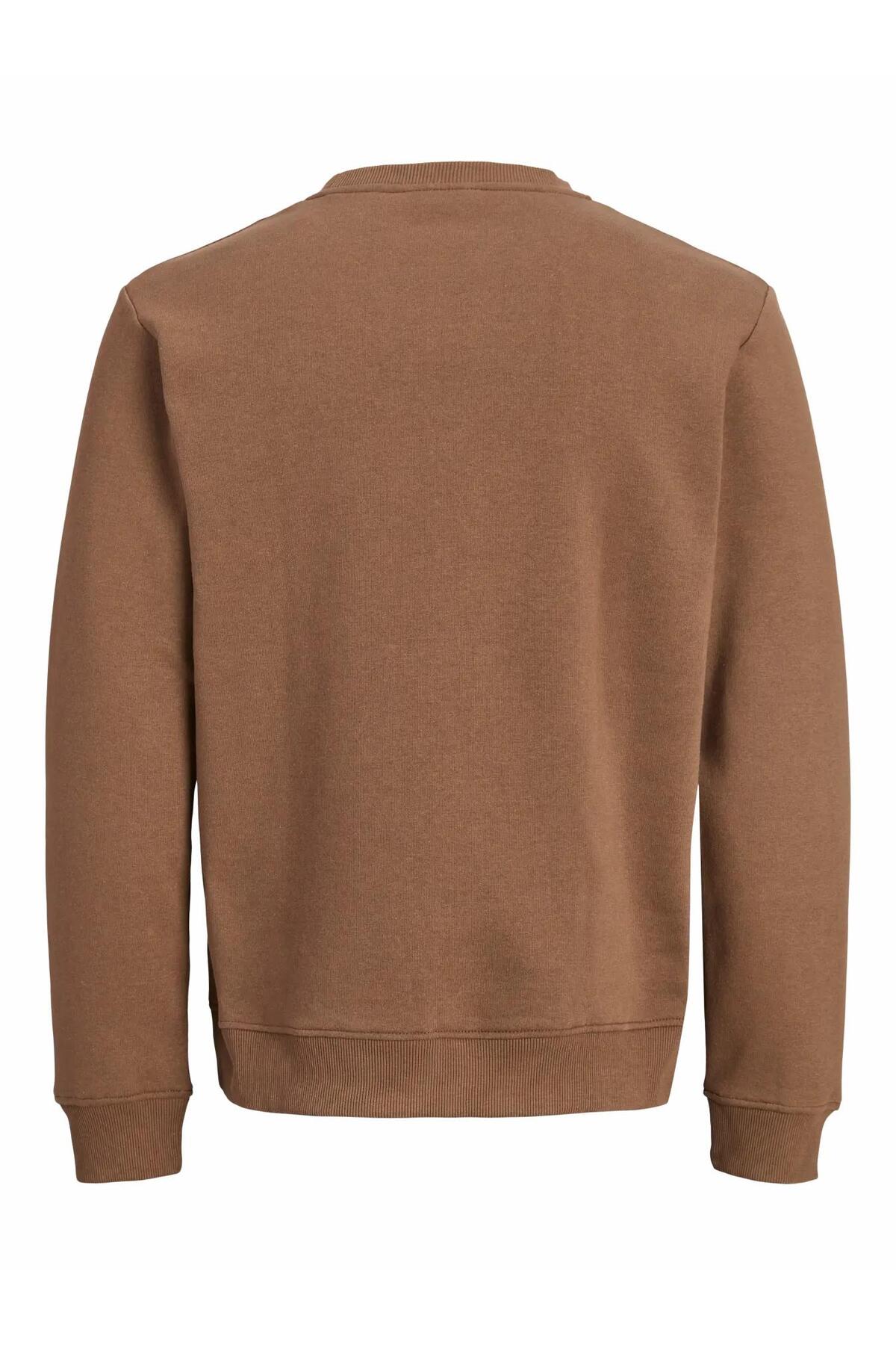 Jack & Jones Aero Erkek Sweatshirt 12298492 - Kahverengi