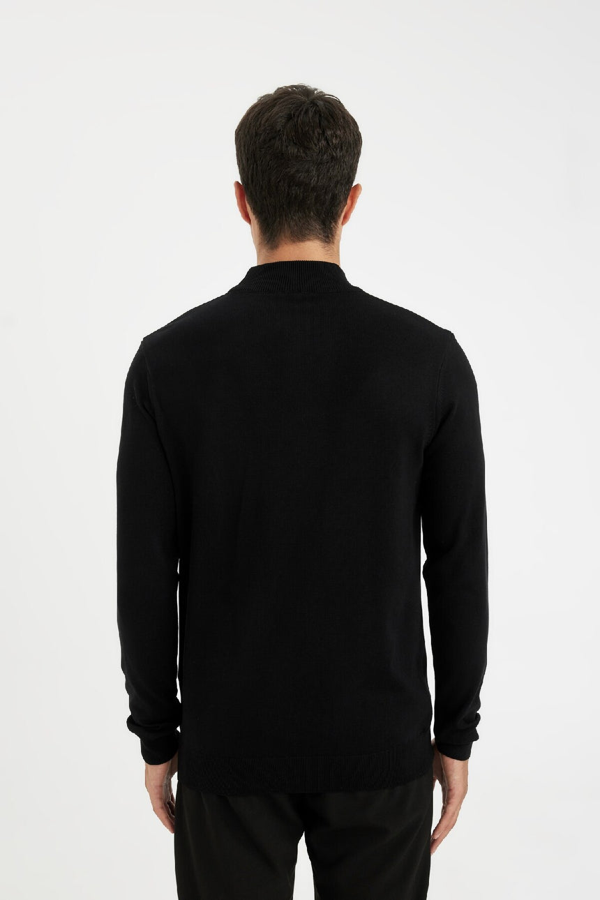 Defacto Erkek Pullover A5282Ax - Siyah