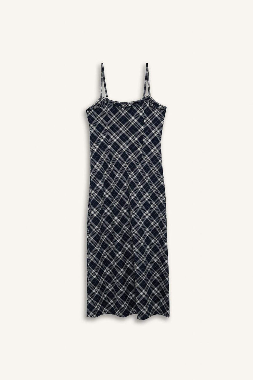 Defacto Kadın Short Sleeve Woven Dress E4397Ax - Koyu Lacivert