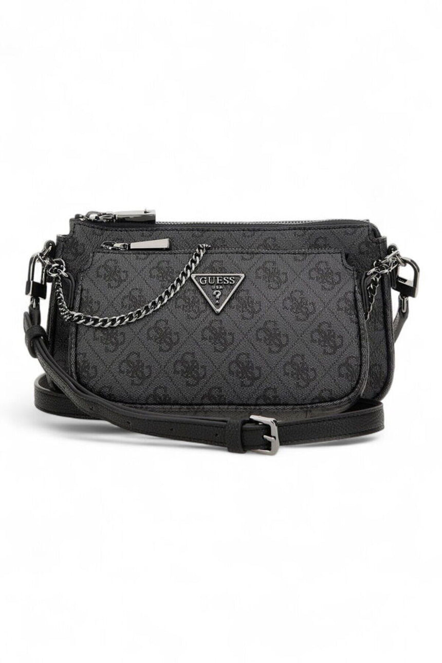 GUESS KADIN NOELLE II DBL POUCH HWBG9672710 - Ekru/ Krem