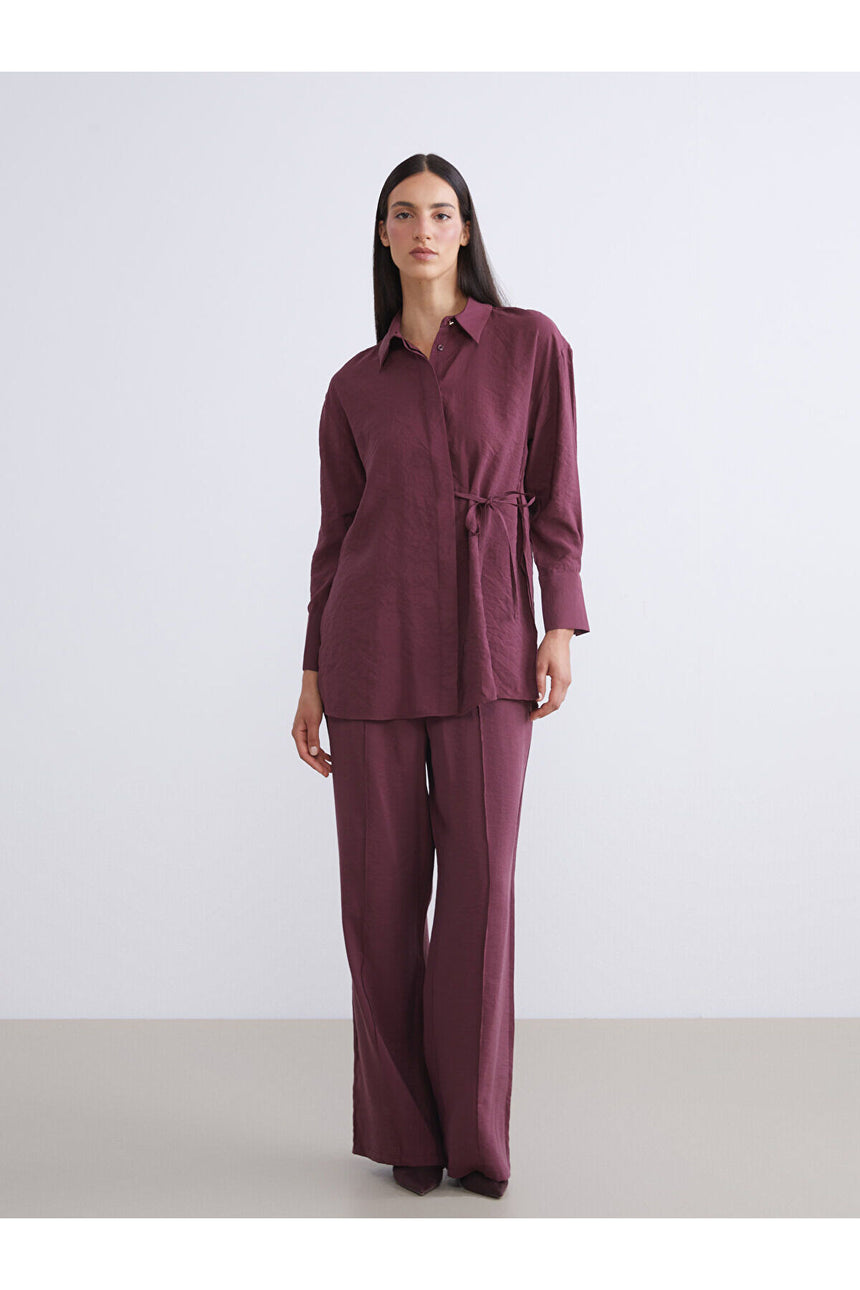 LC Waikiki Kadın Pantolon W5I109B8 - Bordo