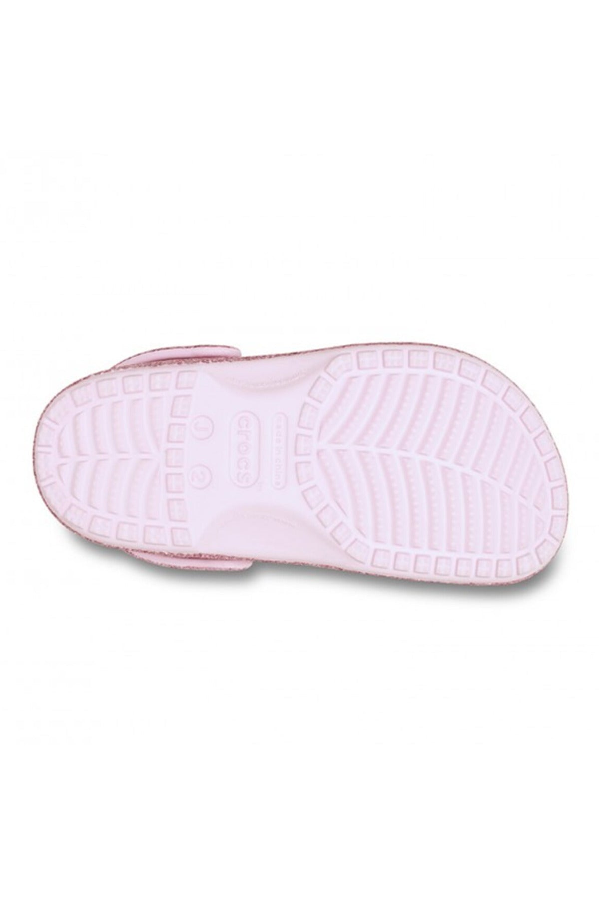 Crocs Classic Chunky Glitter Clog Çocuk Terlik 211940 - Açık Pembe