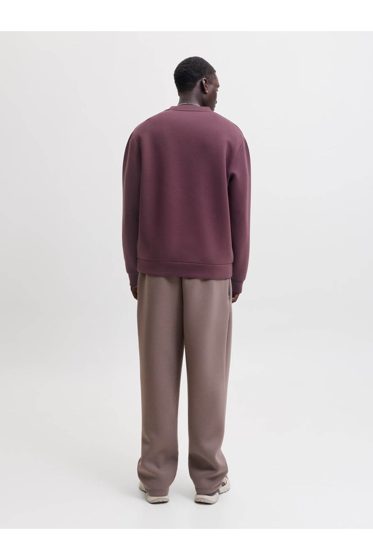 Jack & Jones Fusion Erkek Sweatshirt 12289830 - Kahverengi