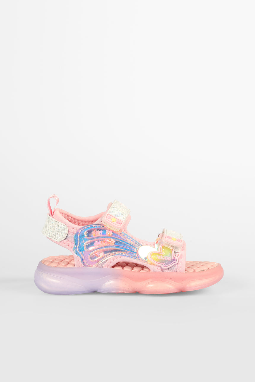 Vicco Can Bebe Işıklı Phylon Sandalet 332.B25Y.254 - Pudra Pembe