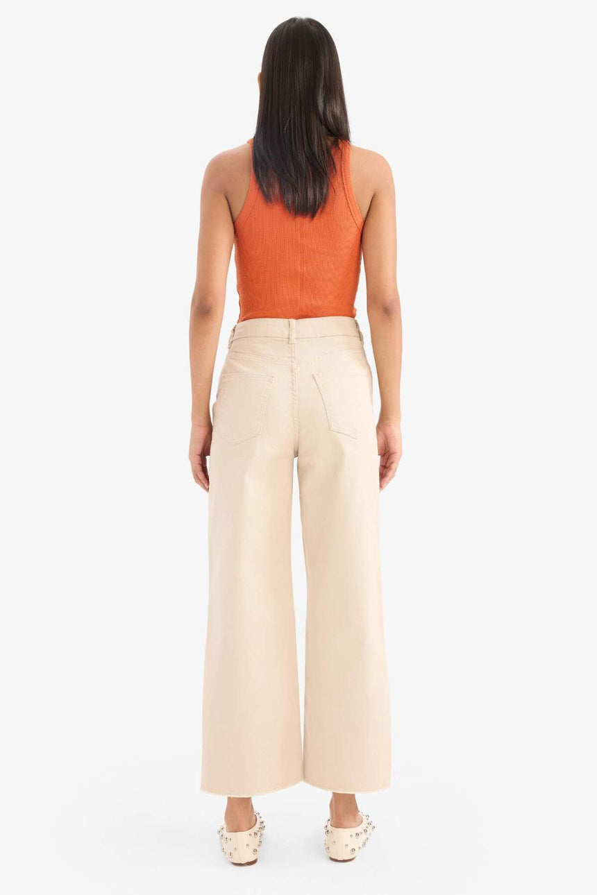 Defacto Kadın Trousers C7535AX - Açık Kahve