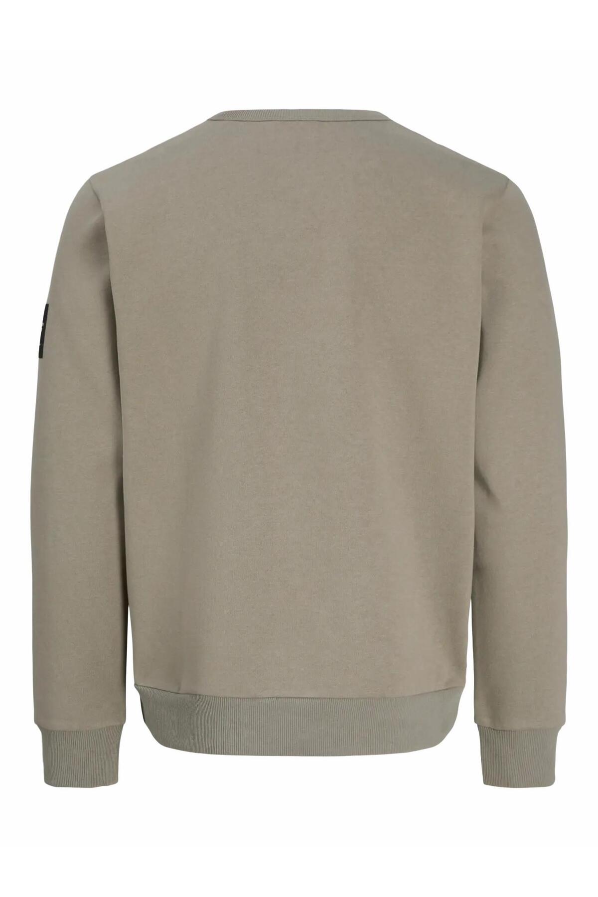 Jack & Jones Cleveland Erkek Sweatshirt 12298440 - Haki Yeşil