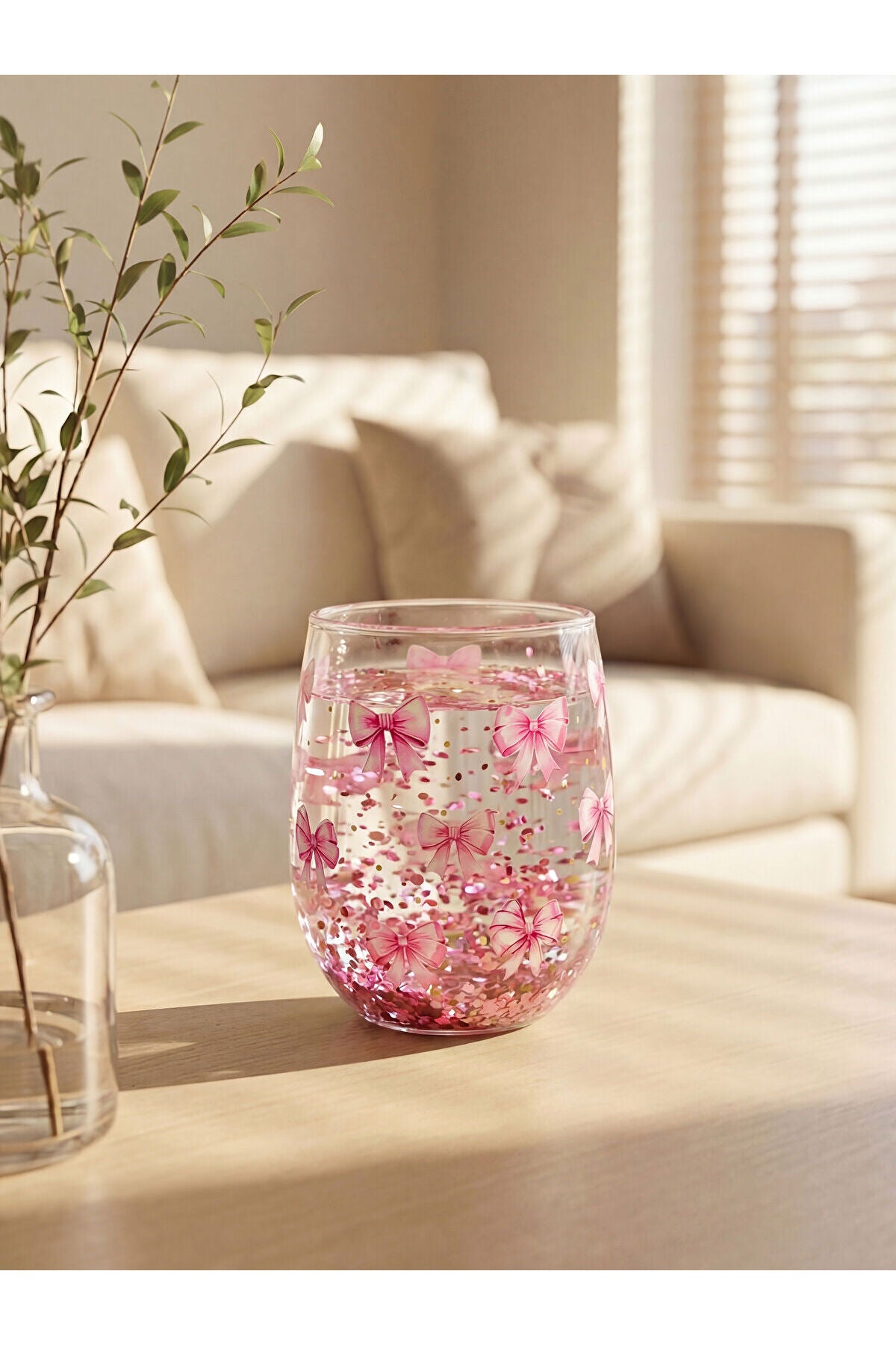 LC Waikiki Home Fiyonk Baskılı Çift Cidarlı Bardak S6G292B8 - Karışık
