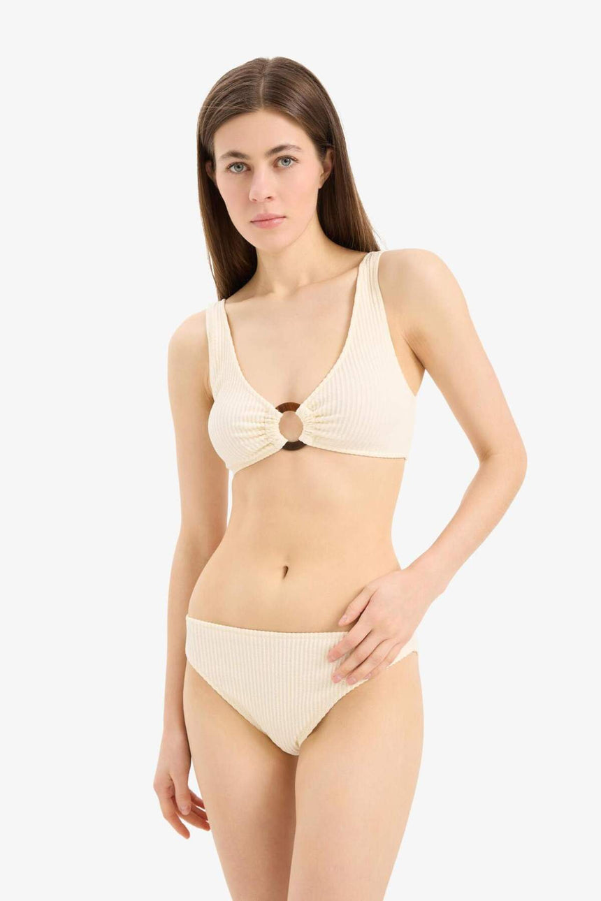 DeFacto Kadın Bikini Altı B6904AX - Ekru
