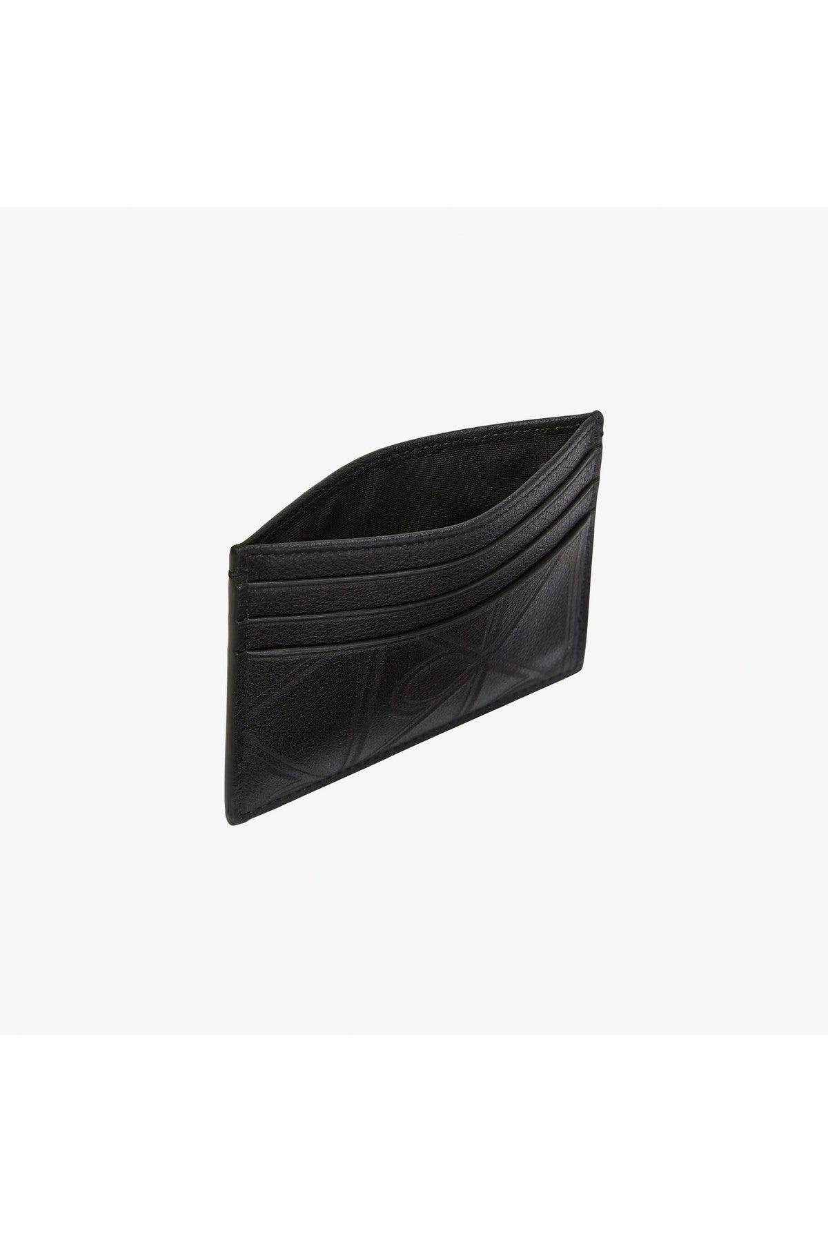 Calvin Klein XL Emblem AOP Emboss Card Case Erkek Kartlık LV04D1174G - Siyah