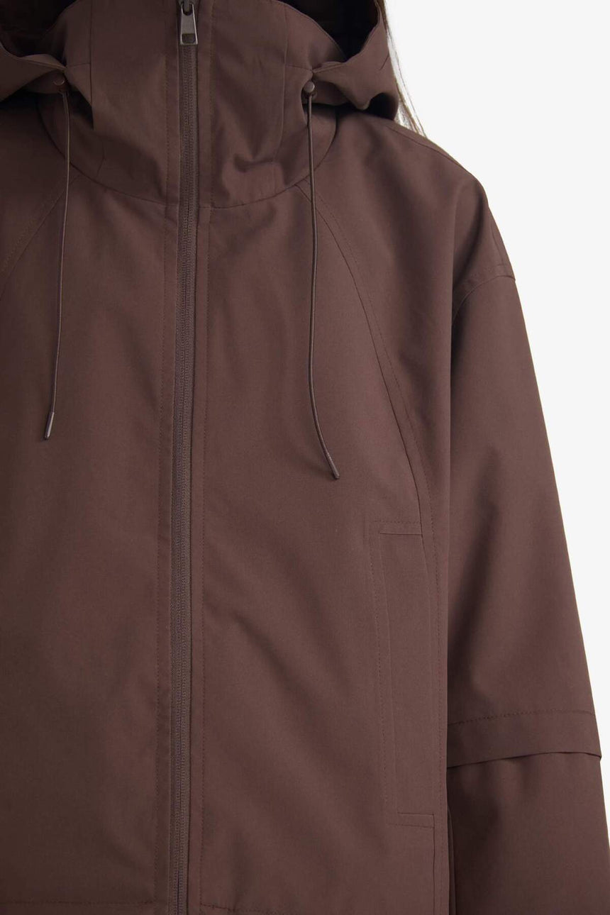 Defacto Kadın Raincoat G0885AX - Kahverengi