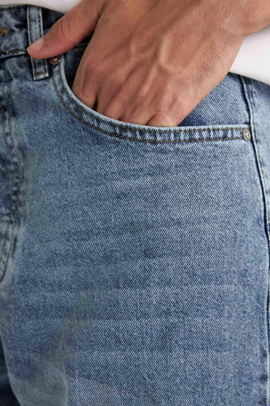 DeFacto Erkek Jean Pantolon B3926AX - Açık Mavi