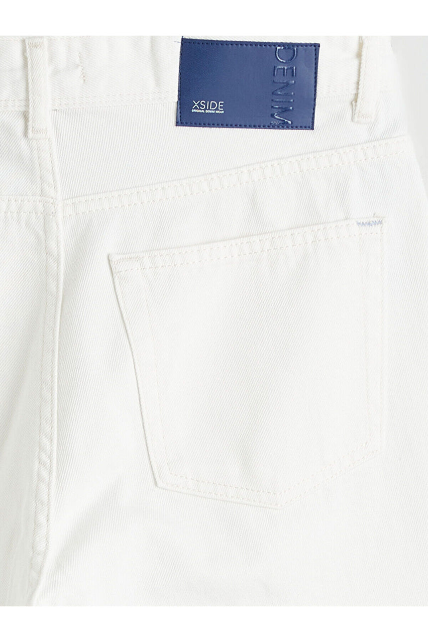 LCW ERKEK S6BQ90D8 PNT,X-BAGGY-BLUEPINK - Beyaz/ Kırık Beyaz