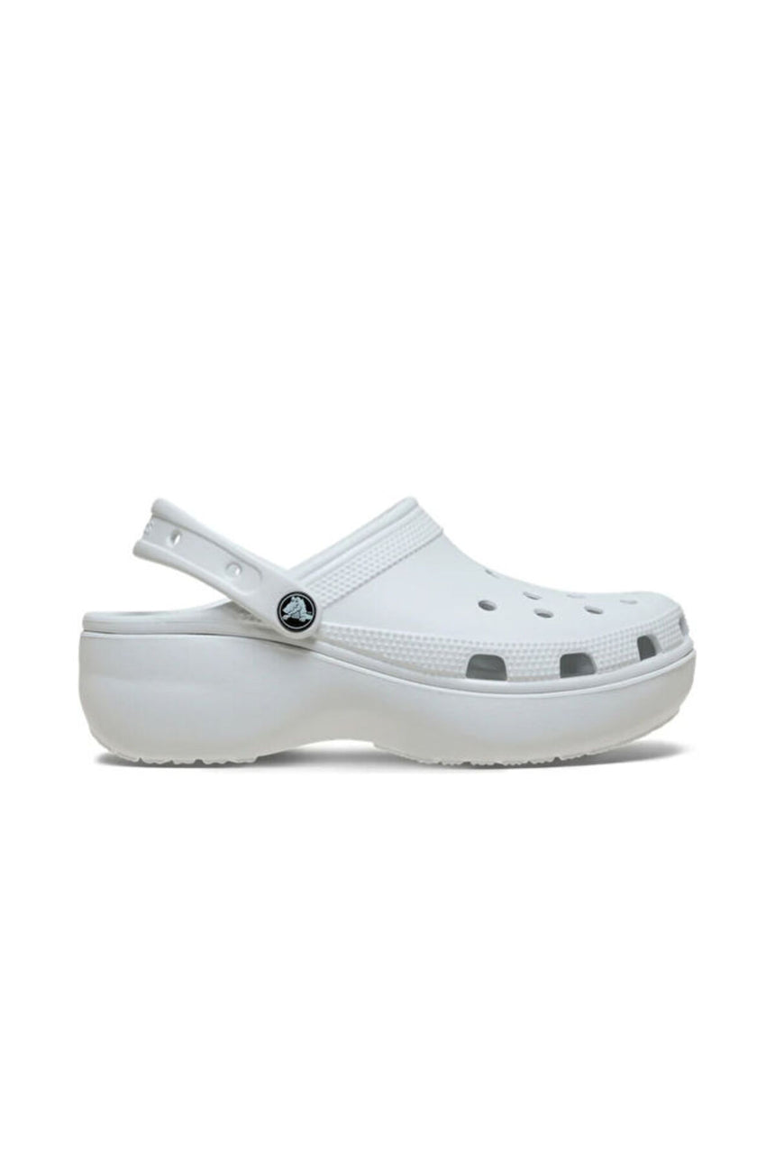 Crocs Platform Clog 206750 Unisex Terlik - Açık Sarı Krem