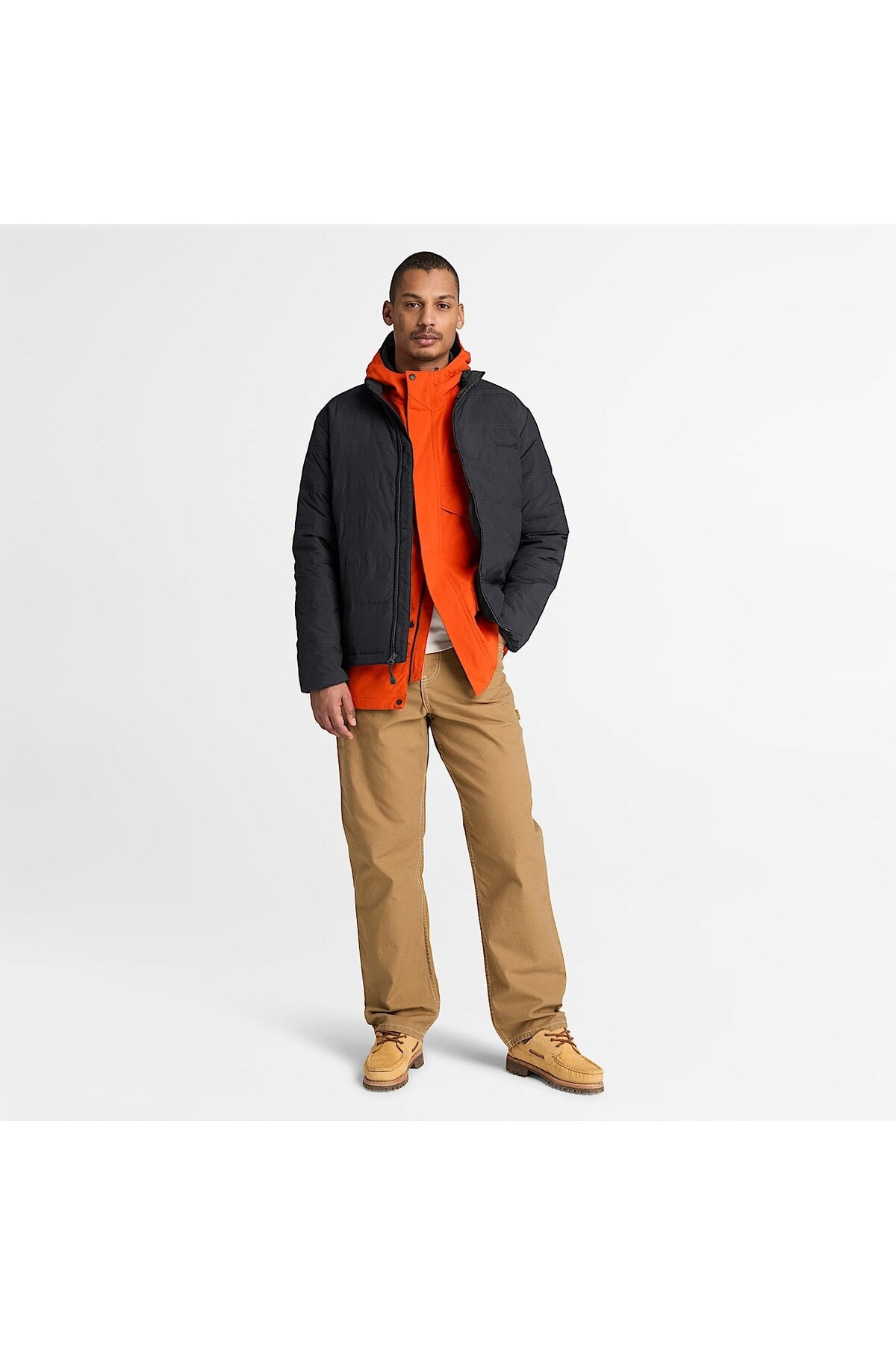 Timberland Erkek Axis Peak DWR Şişme Mont TBC0YH740011 - Siyah
