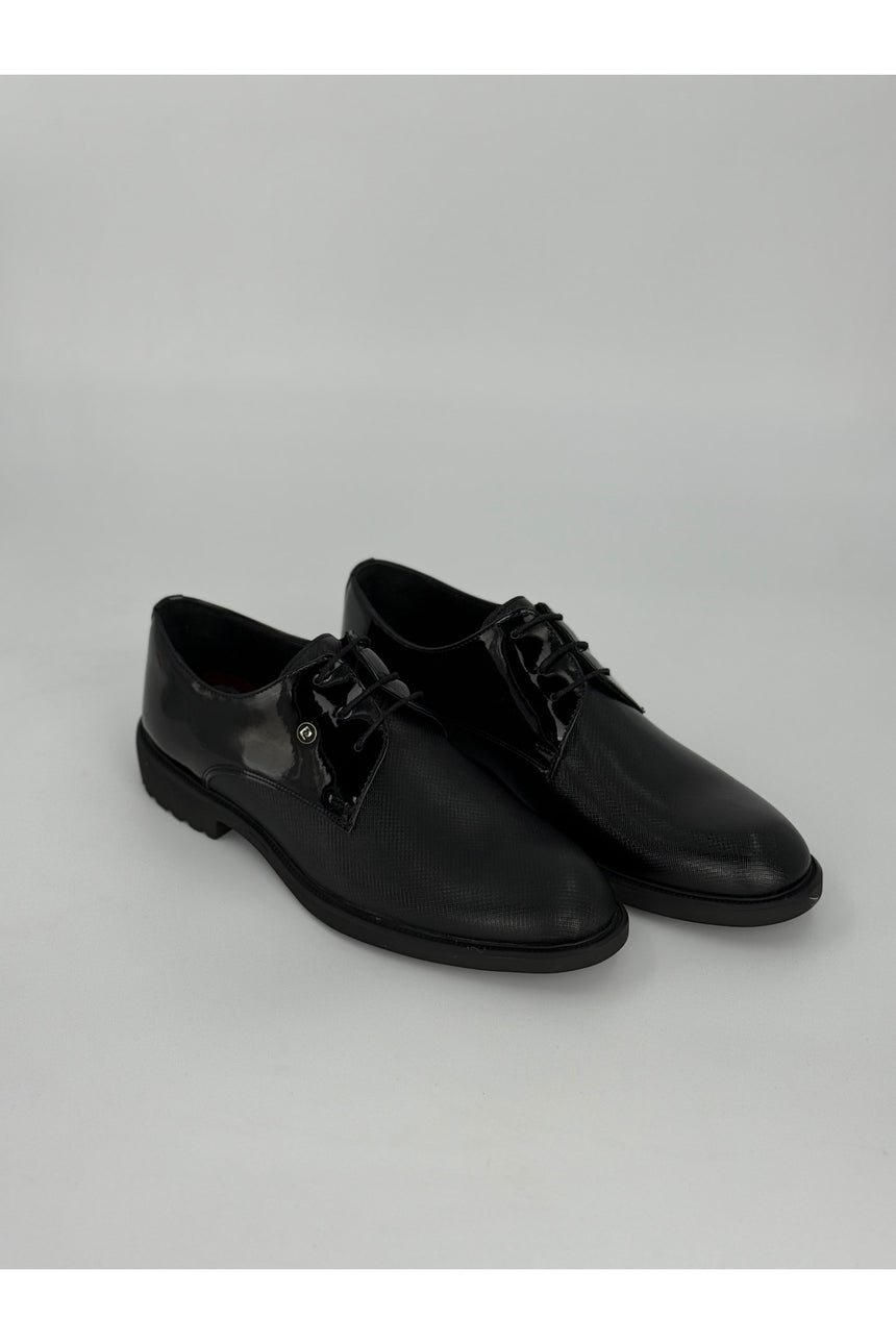 Pierre Cardin Pc Wedding Erkek Rugan Ayakkabı 70260 - Siyah