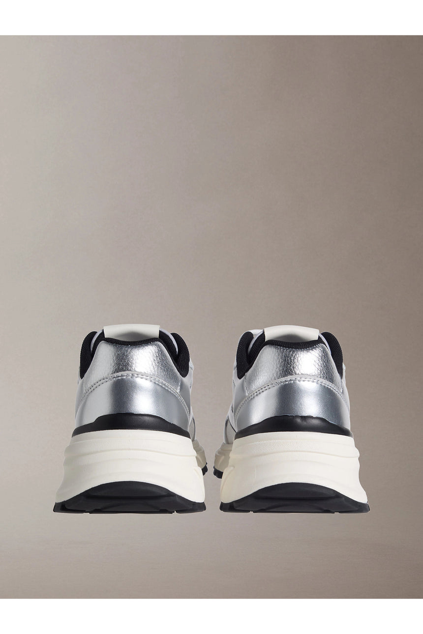 Calvin Klein Kadın HIKE RUNNER LACE UP MESH MIX MET YW0YW02063 - Gri