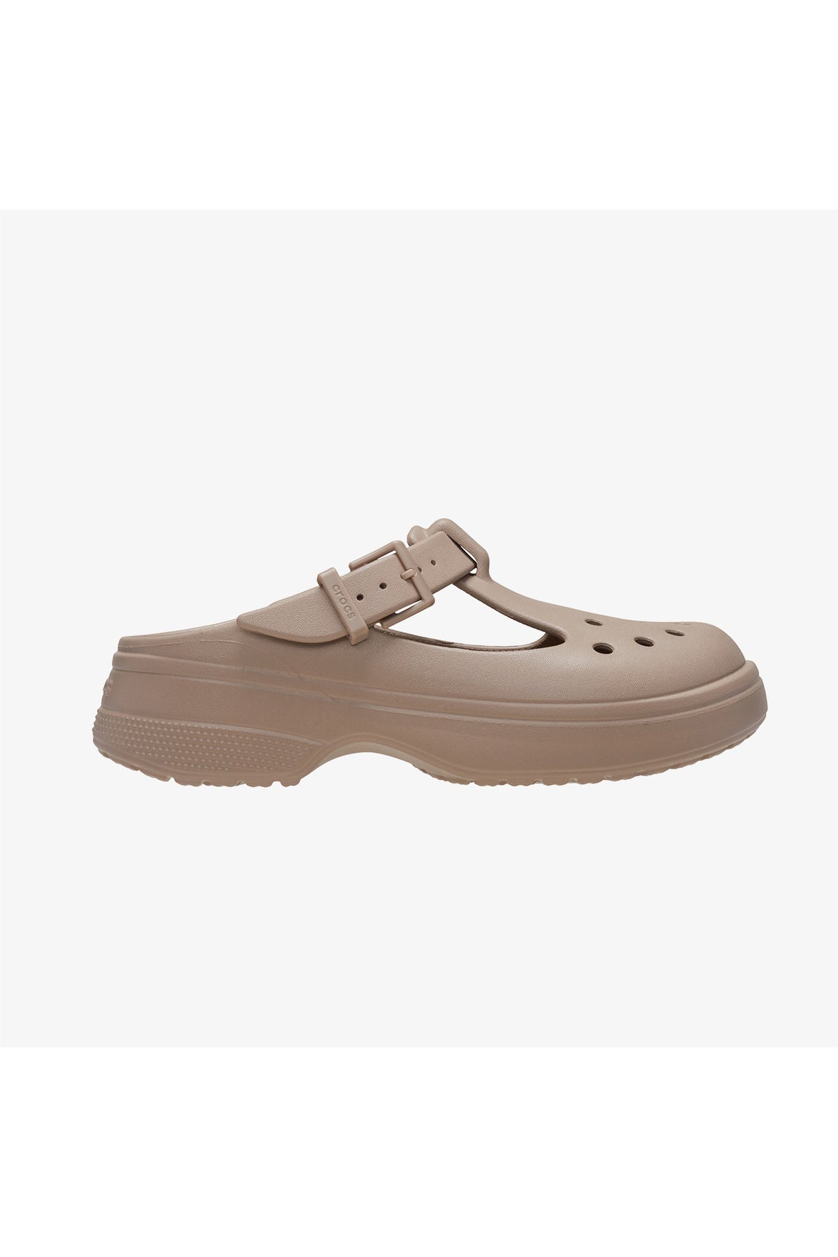 Crocs Classic Mary Jane Clog Unisex Terlik CR3008 - Gri/Kahverengi