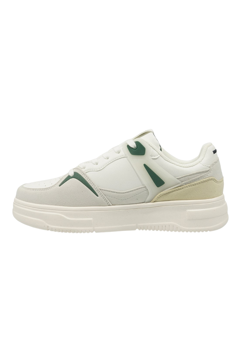 Sporline U.S. Polo Assn. erkek beyaz PU ve TPU sneaker, yan profil görünümü