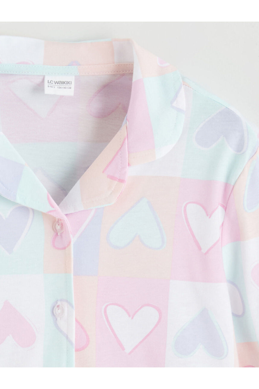 LC Waikiki Çocuk Pijama Takımı S66889B4 - Beyaz